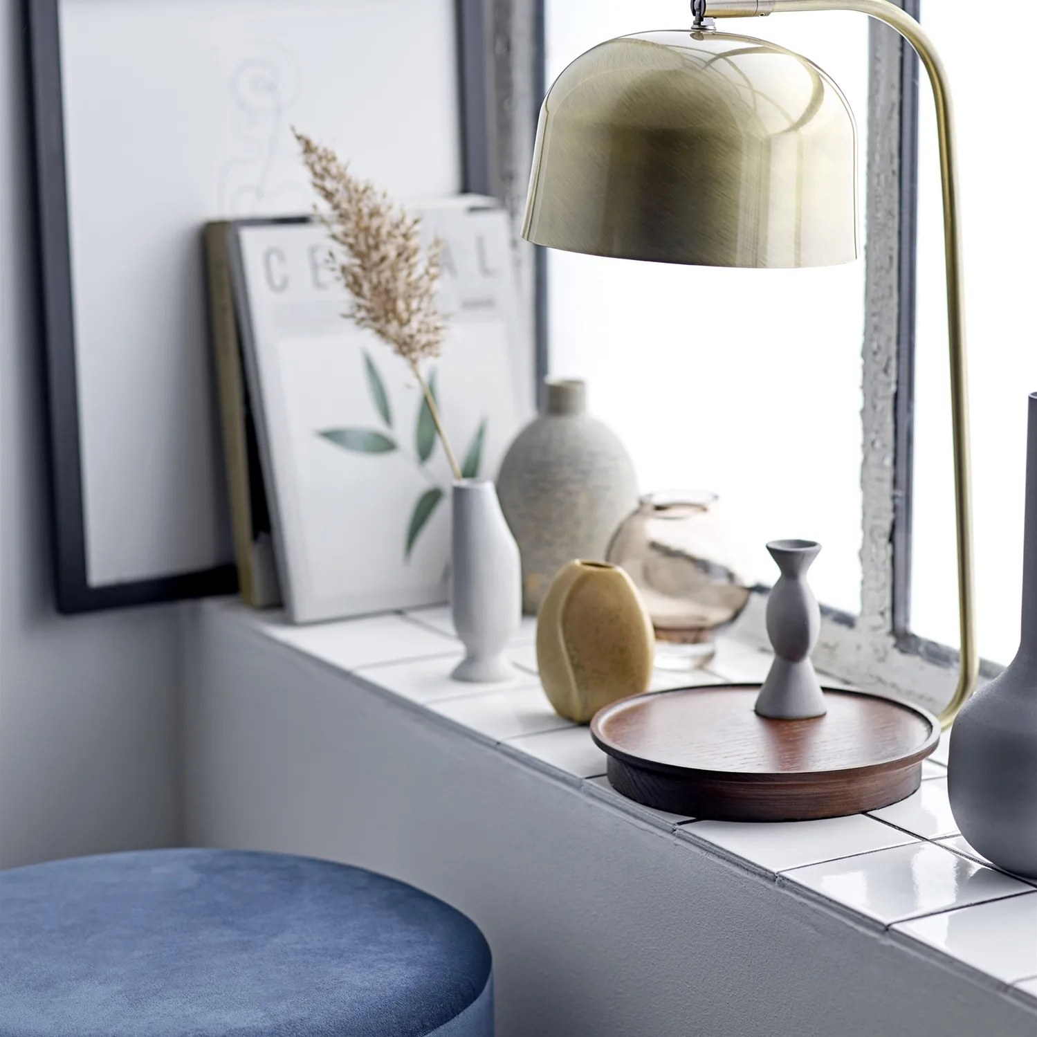 Bloomingville vase stoneware 3-pack, Multi Bloomingville