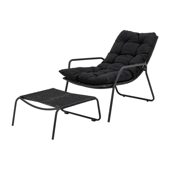 Boel sun chair, Black Bloomingville