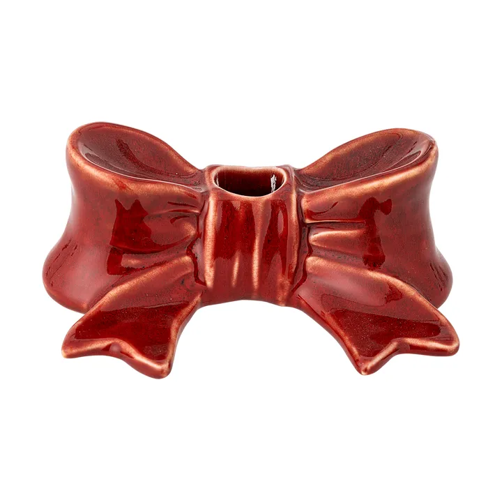 Bow ljusstake - Red, 11.5 cm - Bloomingville