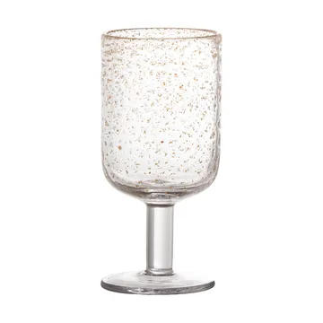 Bubbles wine glass 38 cl - Clear - Bloomingville