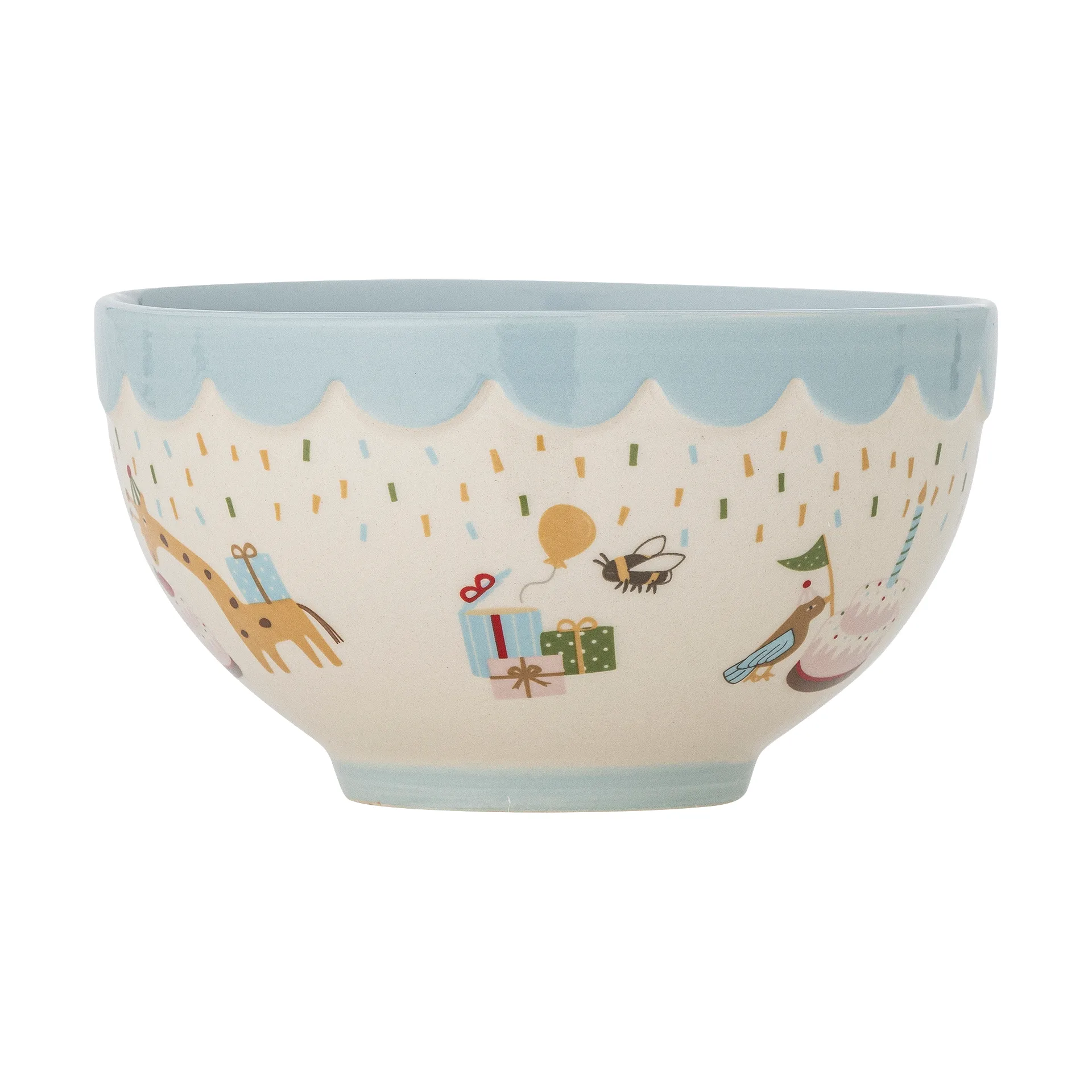Celebrate bowl Ø13.5 cm, Blue Bloomingville