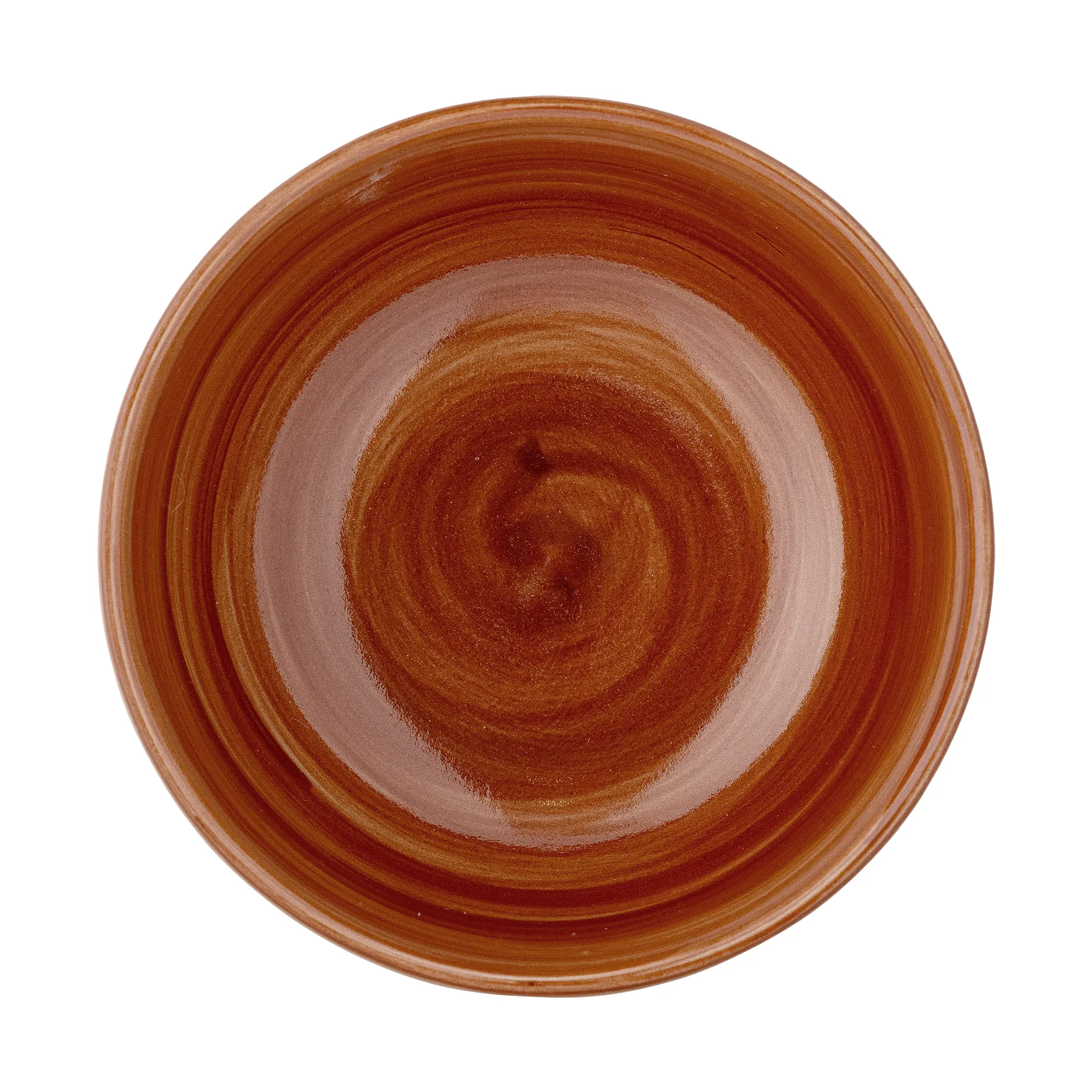 Check bowl 4-pack Ø14 cm, Blue Bloomingville