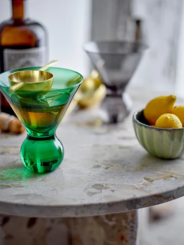 Corliss cocktail glass 4-pack - Green - Bloomingville