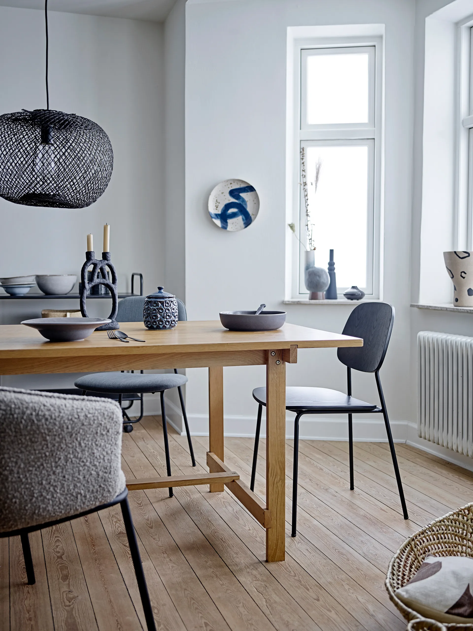 Corte dining chair, Grey Bloomingville