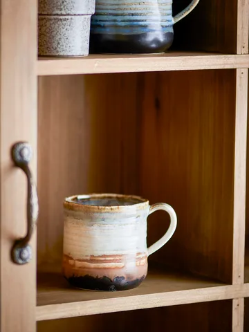 Deana mug 4-pack - Brown - Bloomingville