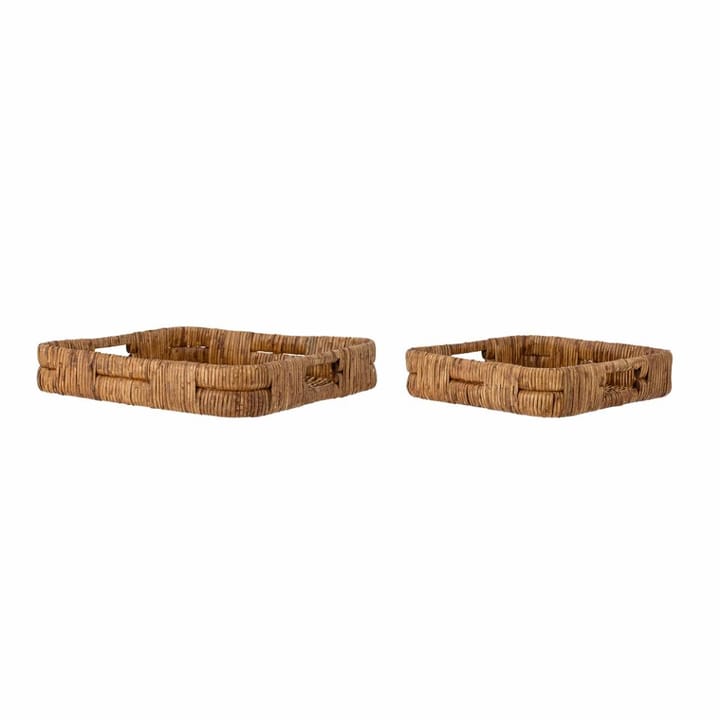 Diann Tray 2-pack - Brown - Bloomingville