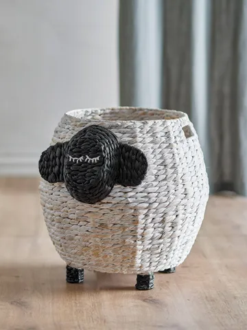 Dolly basket - White - Bloomingville