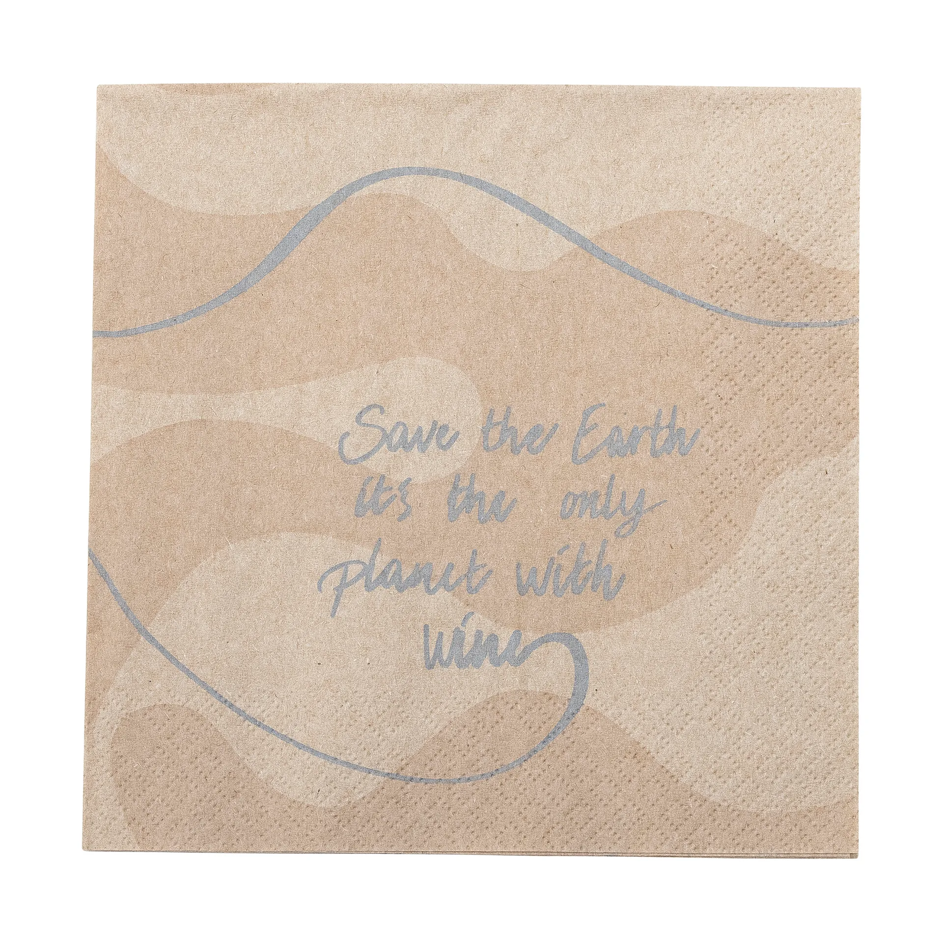 Earth napkin 33x33 cm 20-pack, Nature Bloomingville