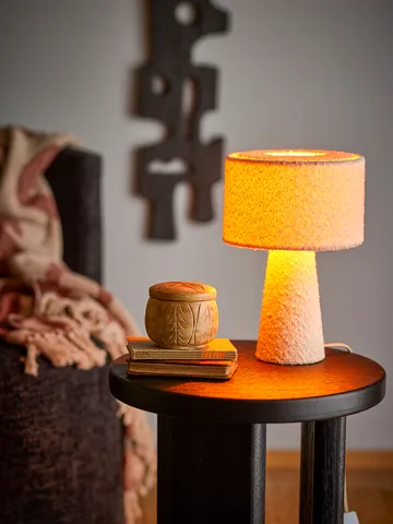 Emmie table lamp Ø 20 cm - White - Bloomingville