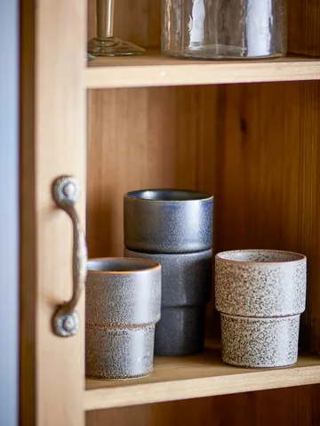 Ewan mug 4-pack - Brown - Bloomingville