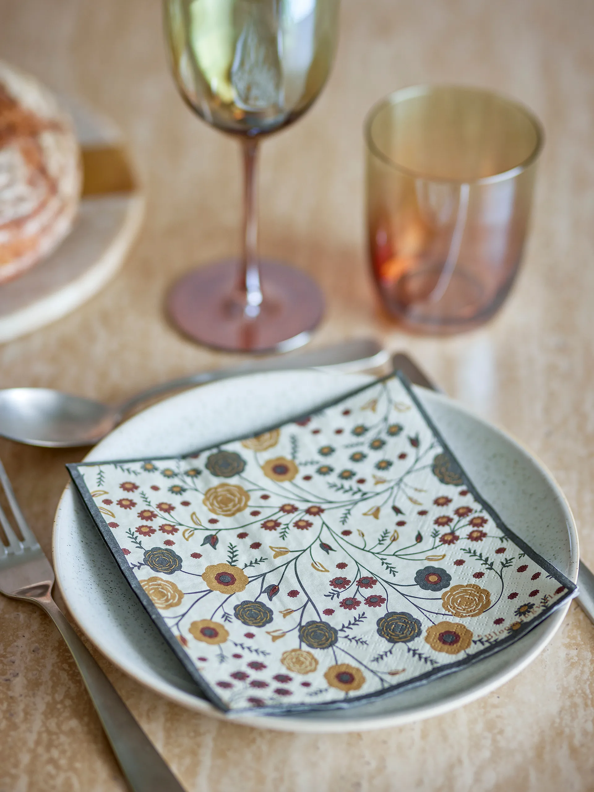 Eydis paper napkin 20-pack, Natural Bloomingville