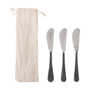 Fabricio butter knife 3 pieces - Stainless steel - Bloomingville