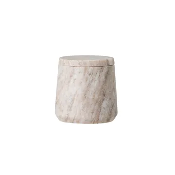 Felica storage jar with lid marble - nature - Bloomingville