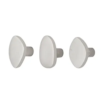 Ferri hook - Silver, 3 pieces - Bloomingville