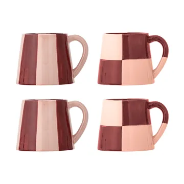 Floki mug - Rose, 4 pieces - Bloomingville