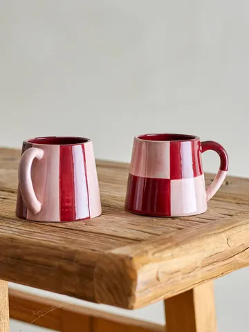 Floki mug - Rose, 4 pieces - Bloomingville