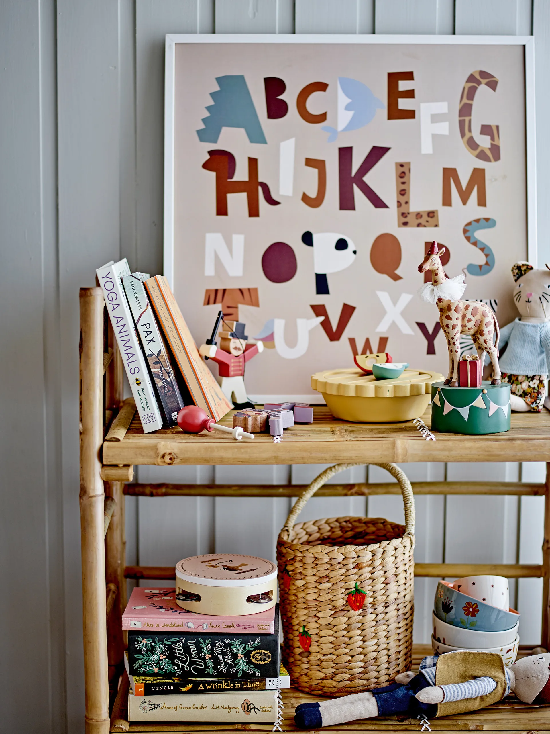 Flor candle sticks 25 cm, Giraff Bloomingville