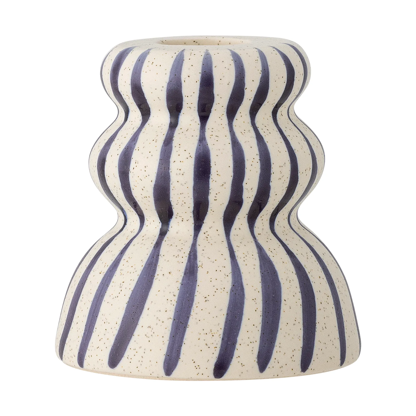 Gabin candle holder 8 cm, Blue Bloomingville