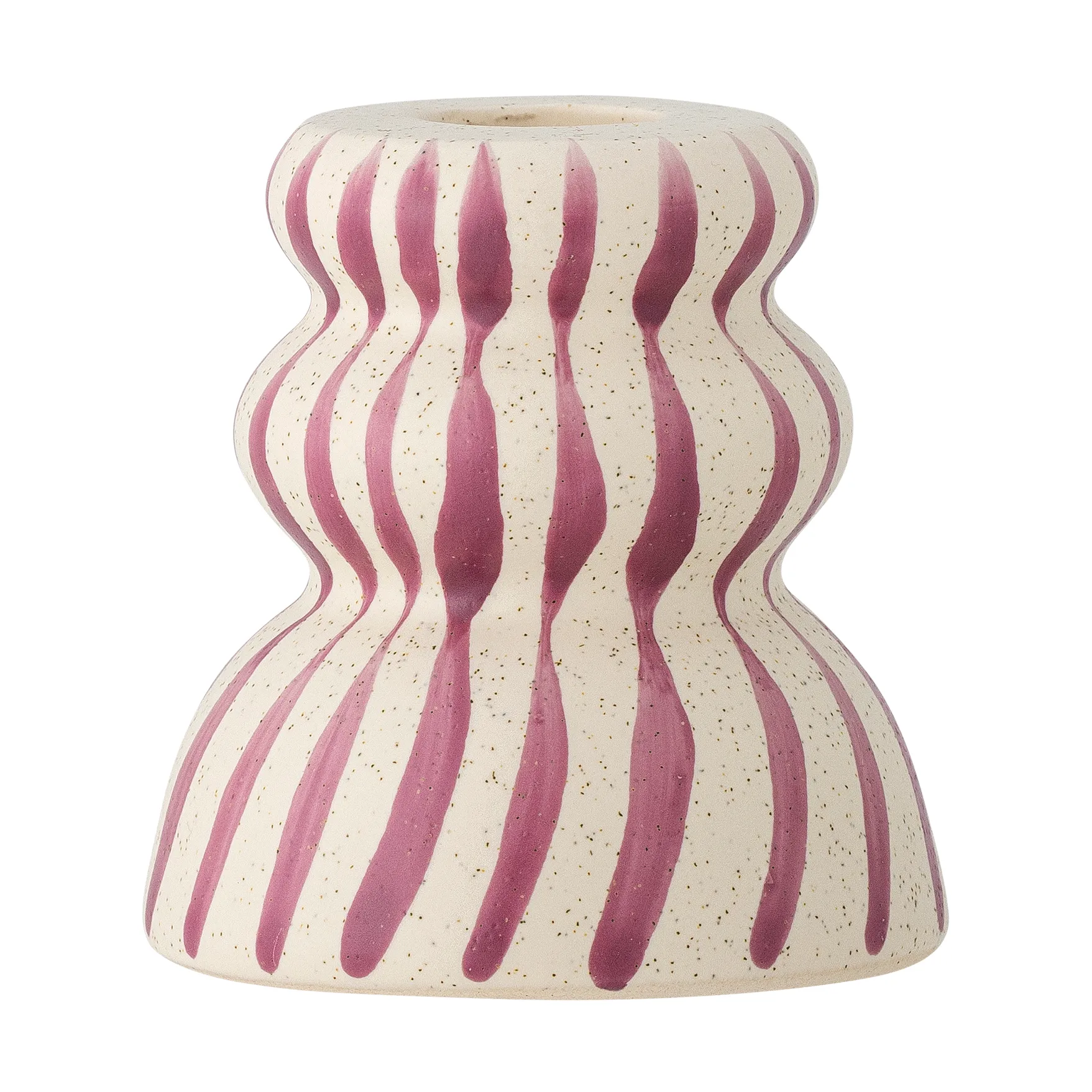 Gabin candle holder 8 cm, Purple Bloomingville