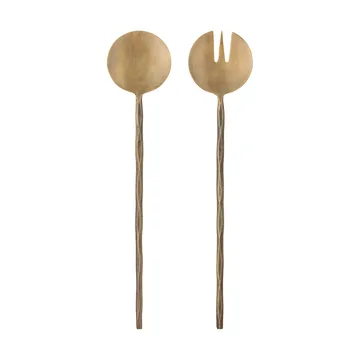 Gaith salad servers 2-piece - Brass - Bloomingville