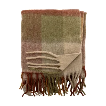 Hamisha throw blanket - Multi, checked, 152x127 cm - Bloomingville