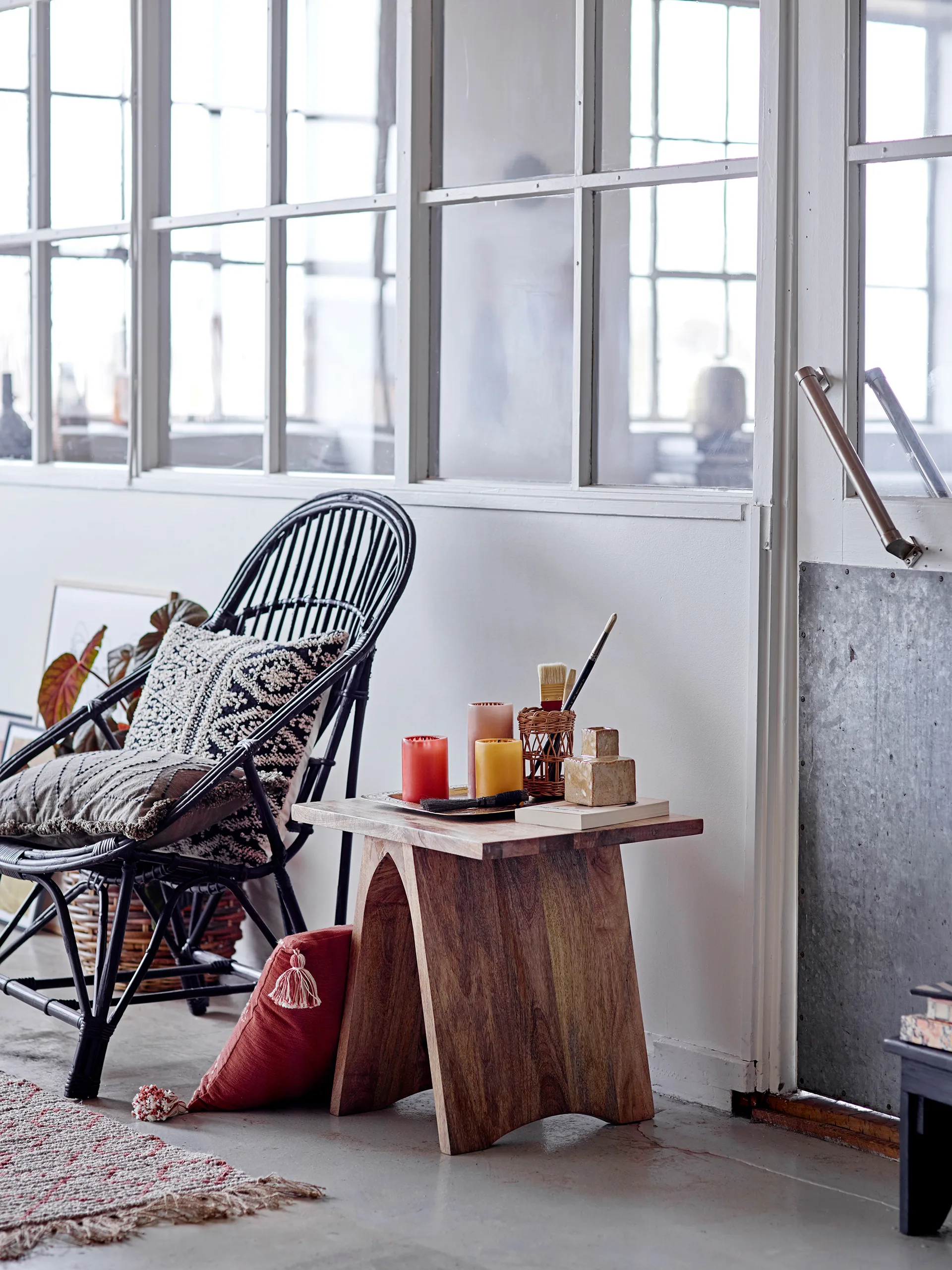 Jala storage box 2 pieces, Brown Bloomingville