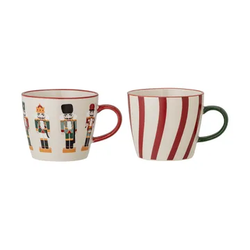 Jolly mug 2-pack - Multi, 30 cl - Bloomingville