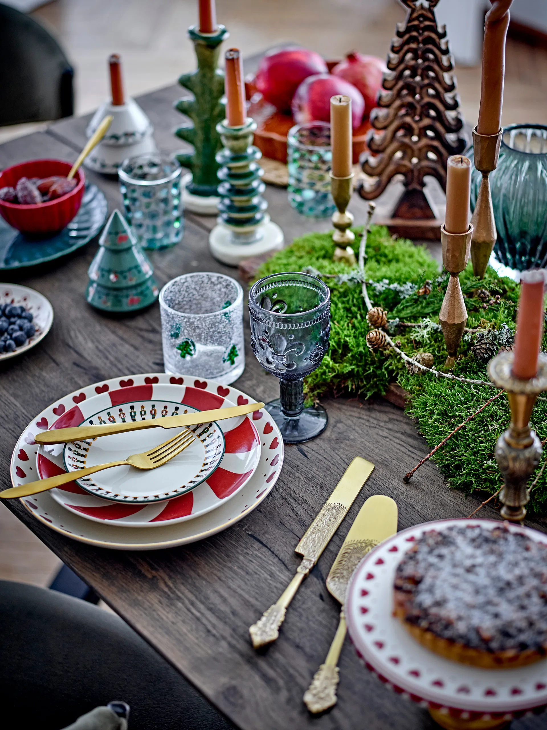 Jolly plate Ø26 cm, Red Bloomingville