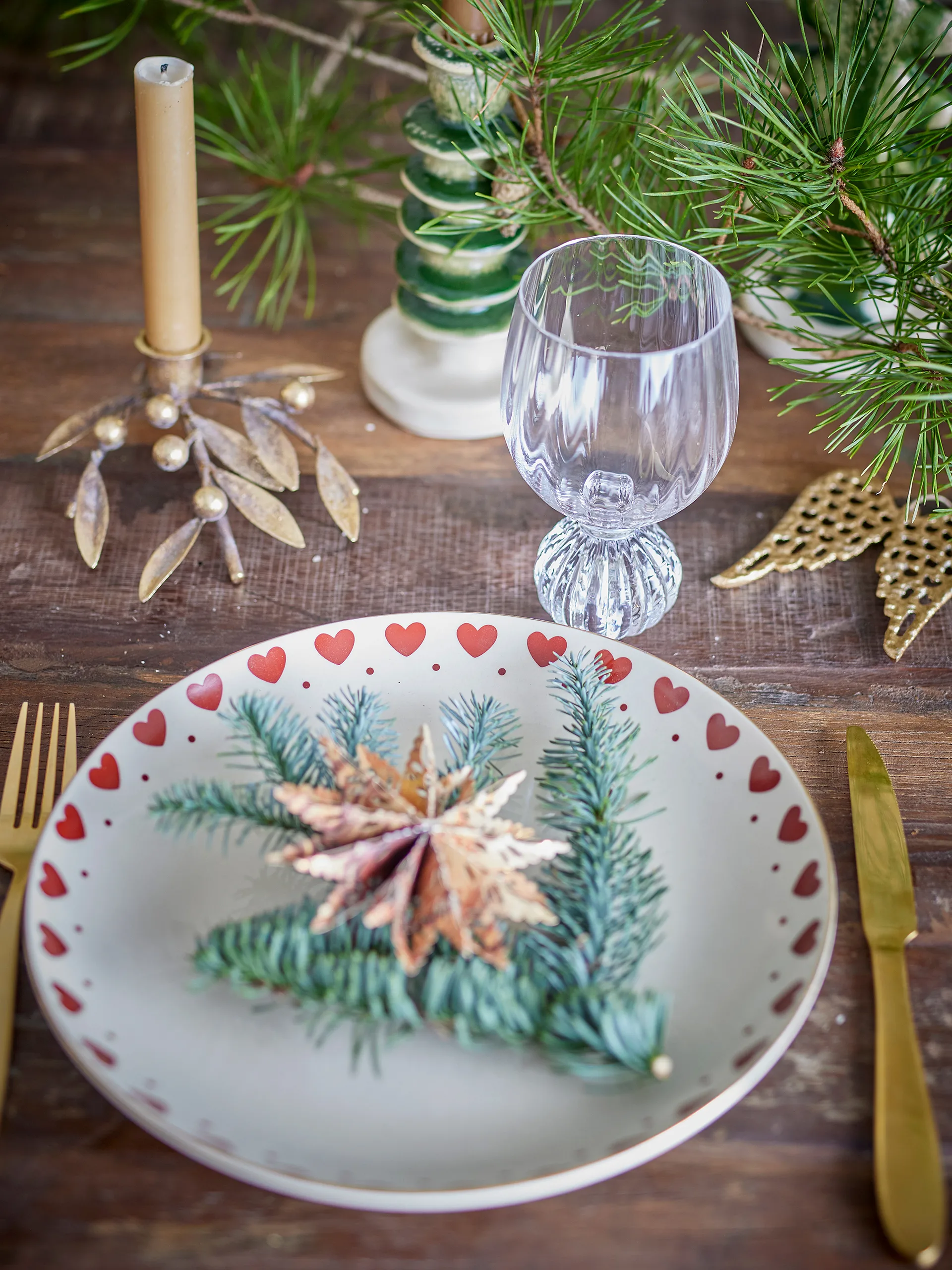 Jolly plate Ø26 cm, Red Bloomingville