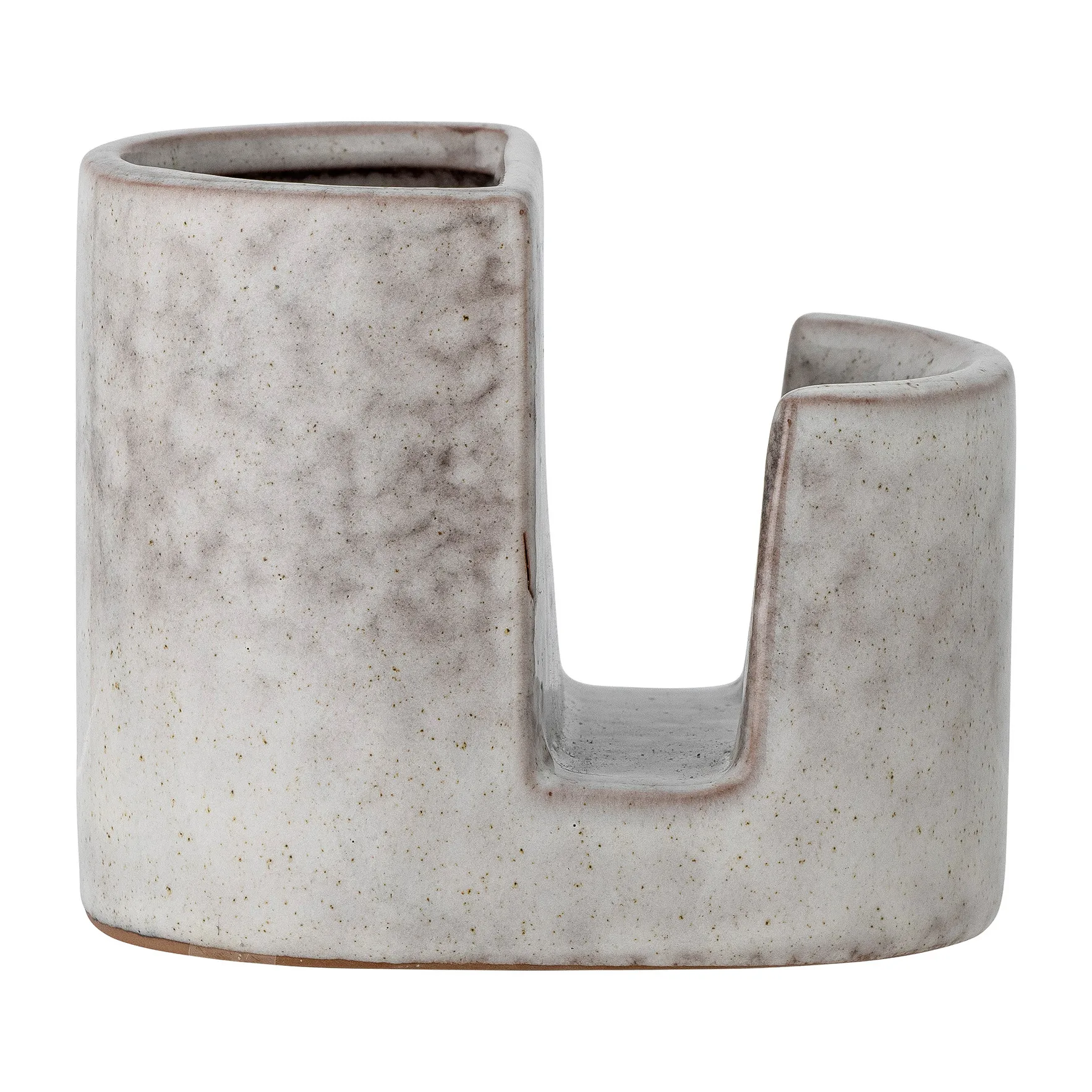 Joye dishbrush holder with bowl for dish sponge, grey Bloomingville