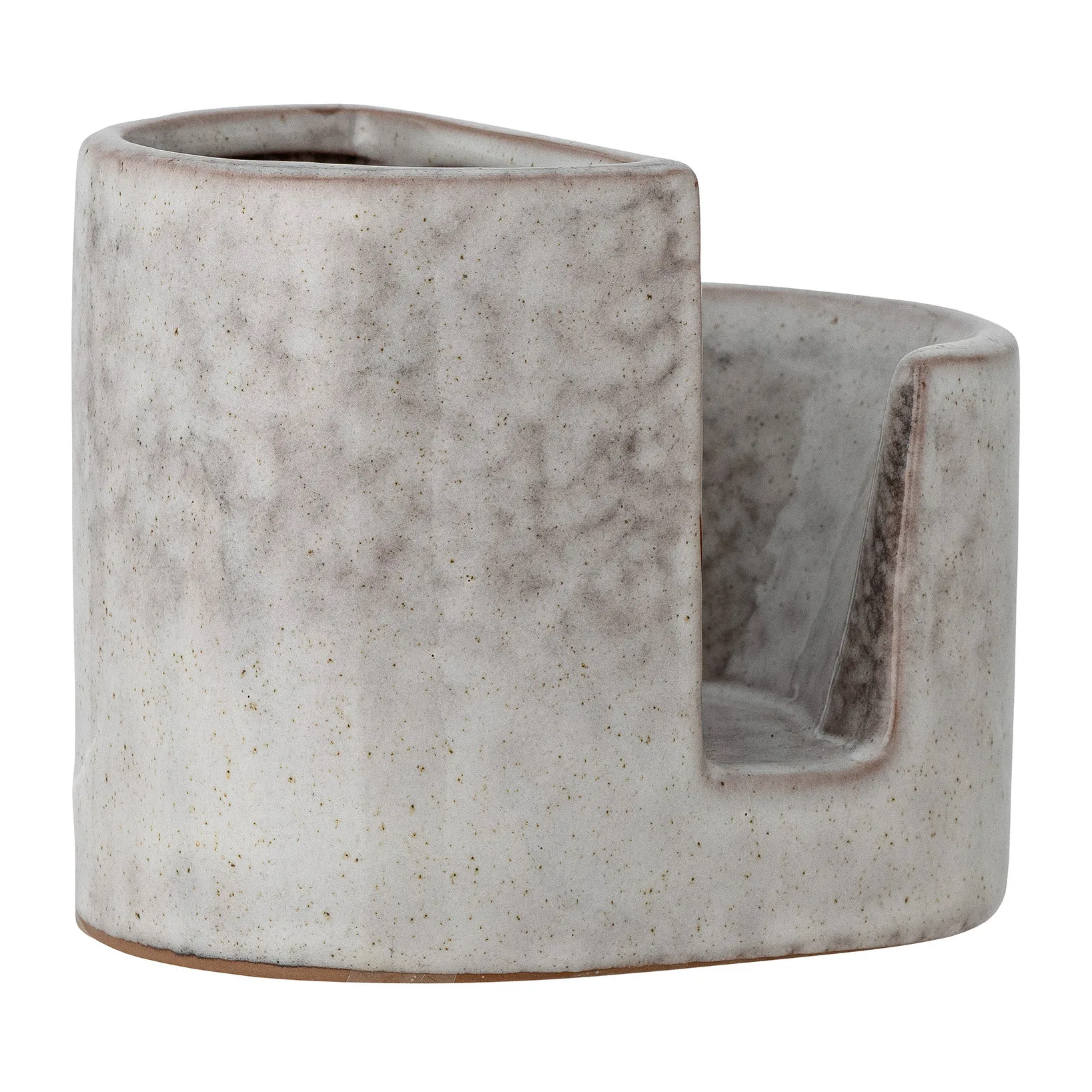 Joye dishbrush holder with bowl for dish sponge, grey Bloomingville