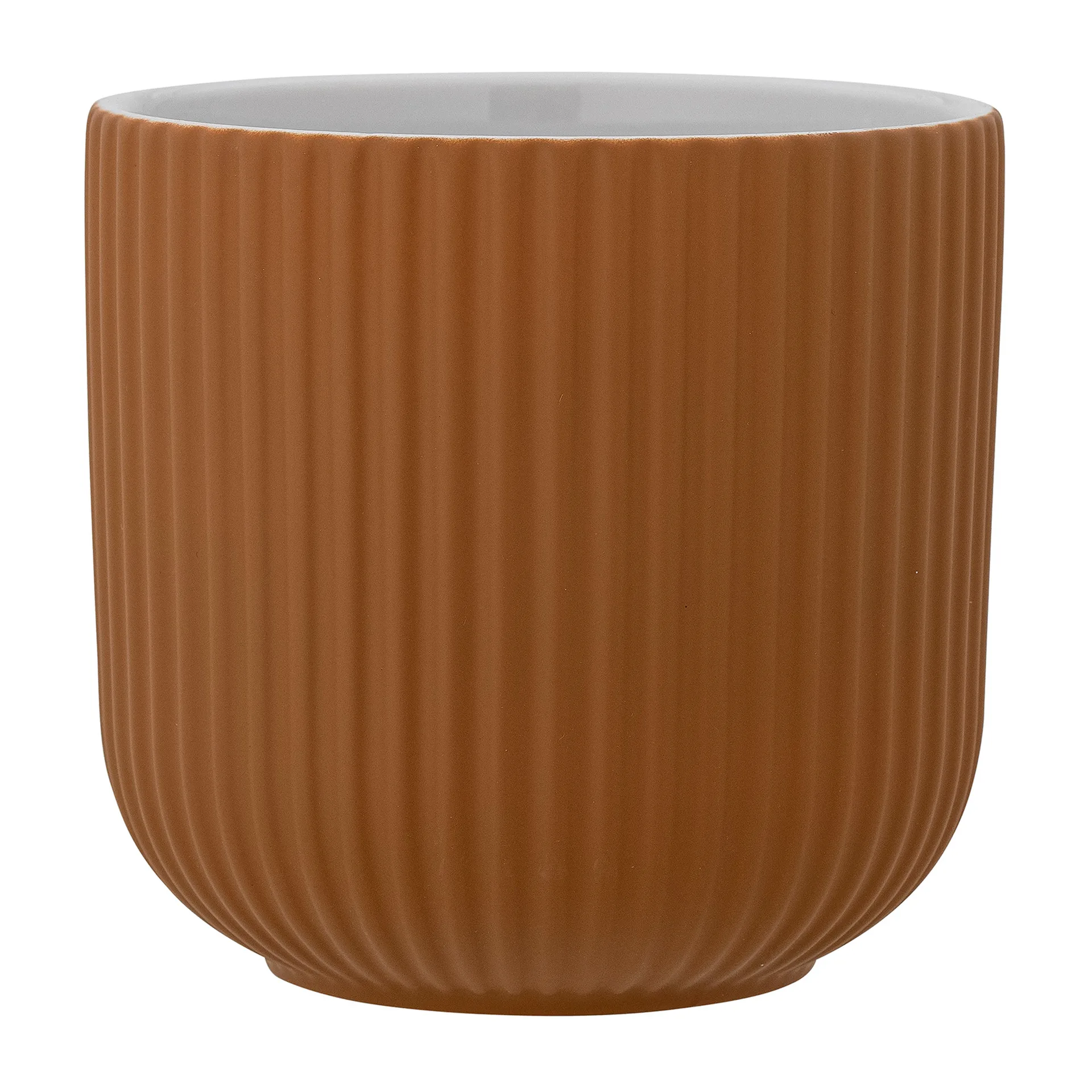 Kamma flower pot Ø17 cm, Brown Bloomingville