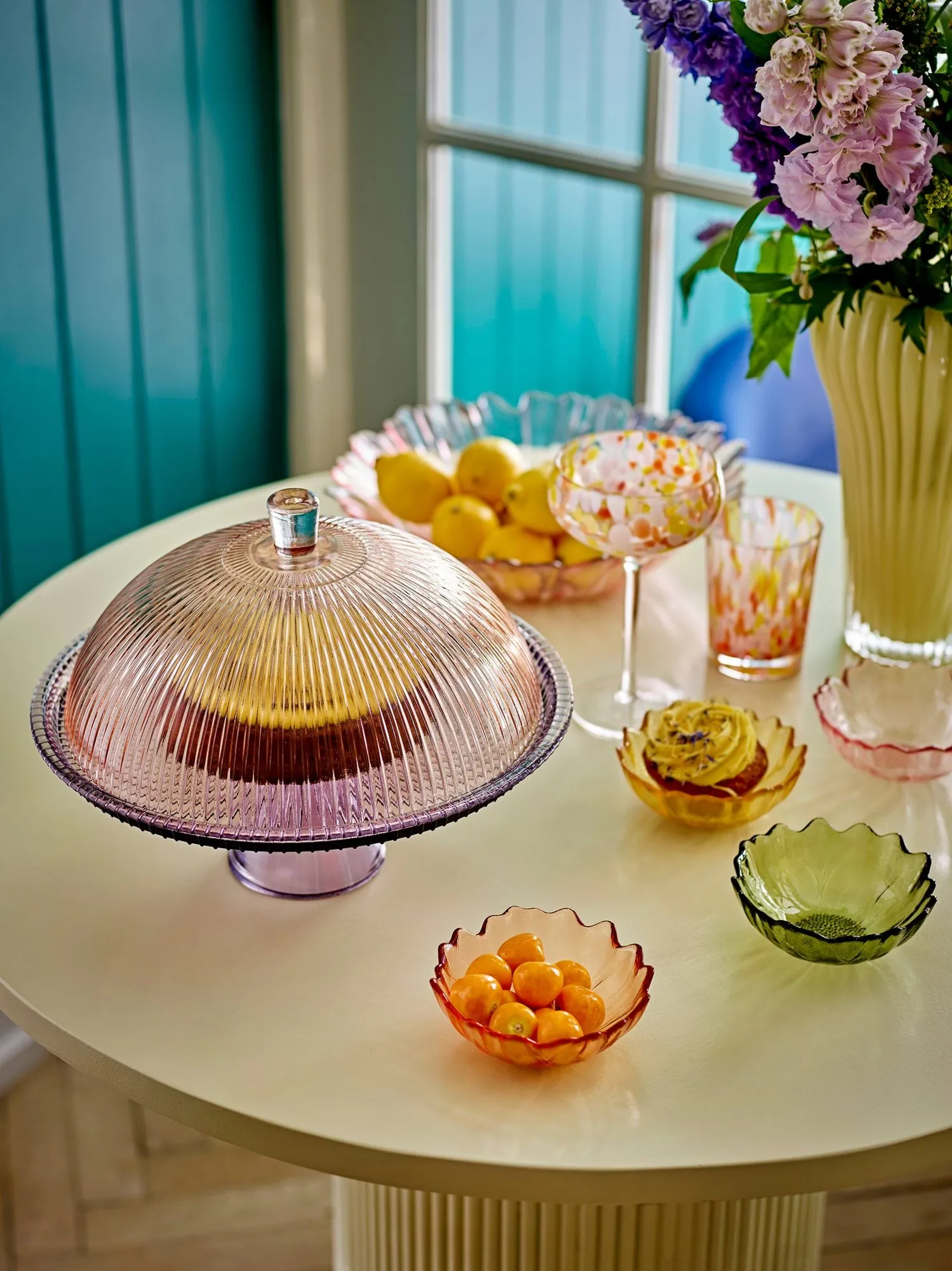 Kana bowl, Multi, 4 pieces Bloomingville