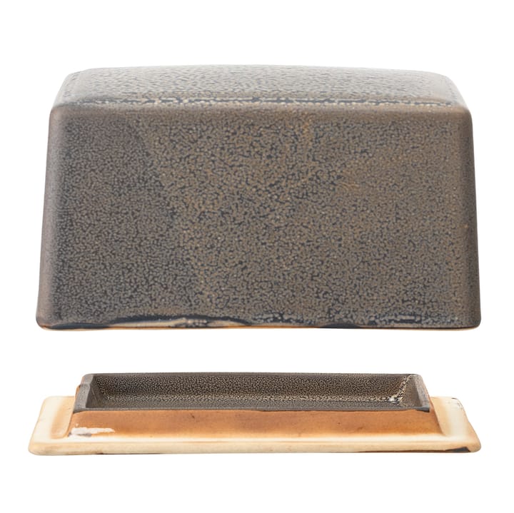 Kendra butter dish stone, Grey Bloomingville