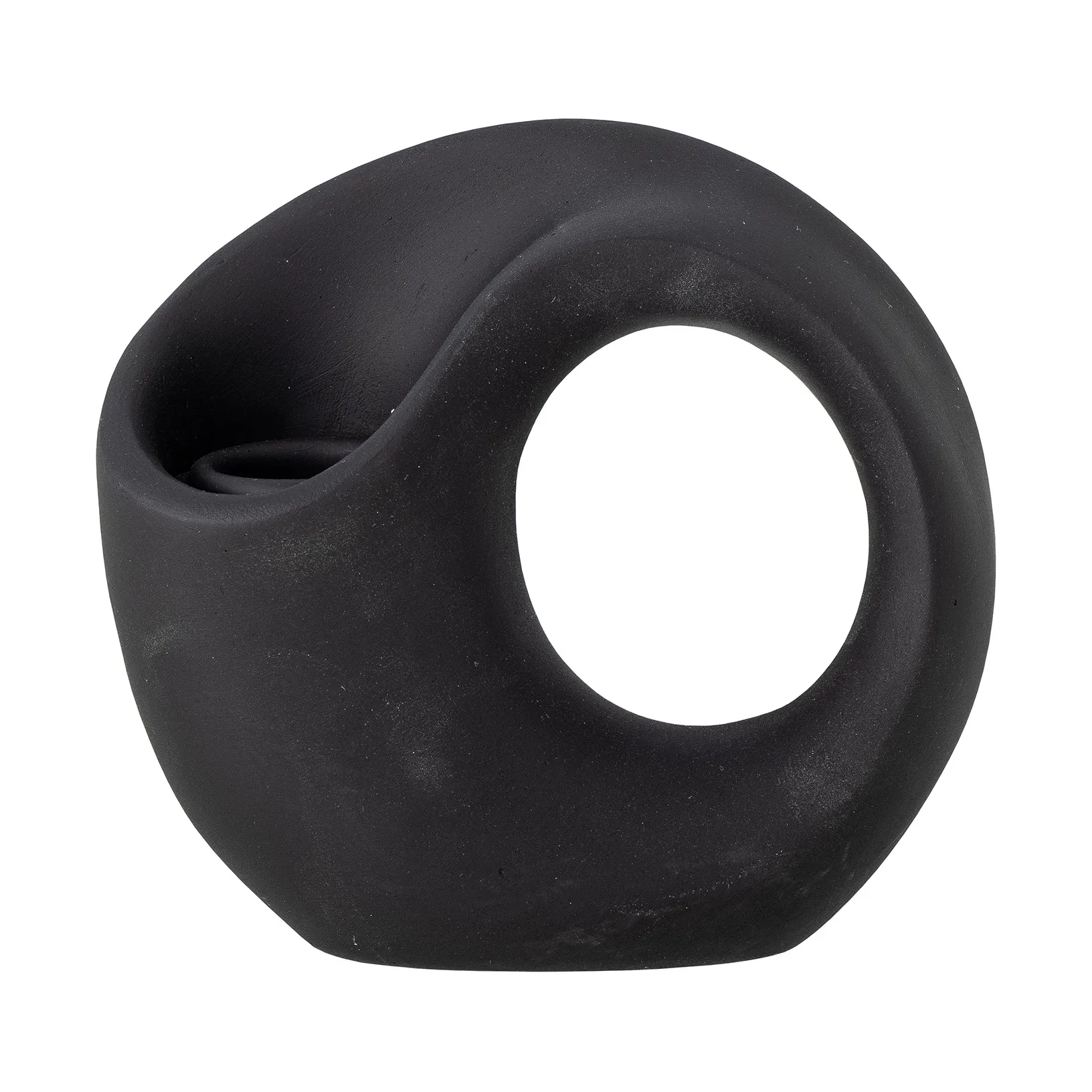 Lavinia candle stick, Black Bloomingville