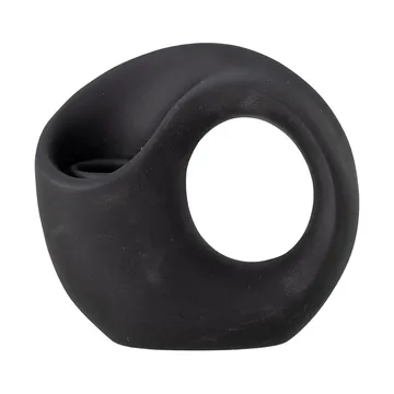 Lavinia candle stick - Black - Bloomingville