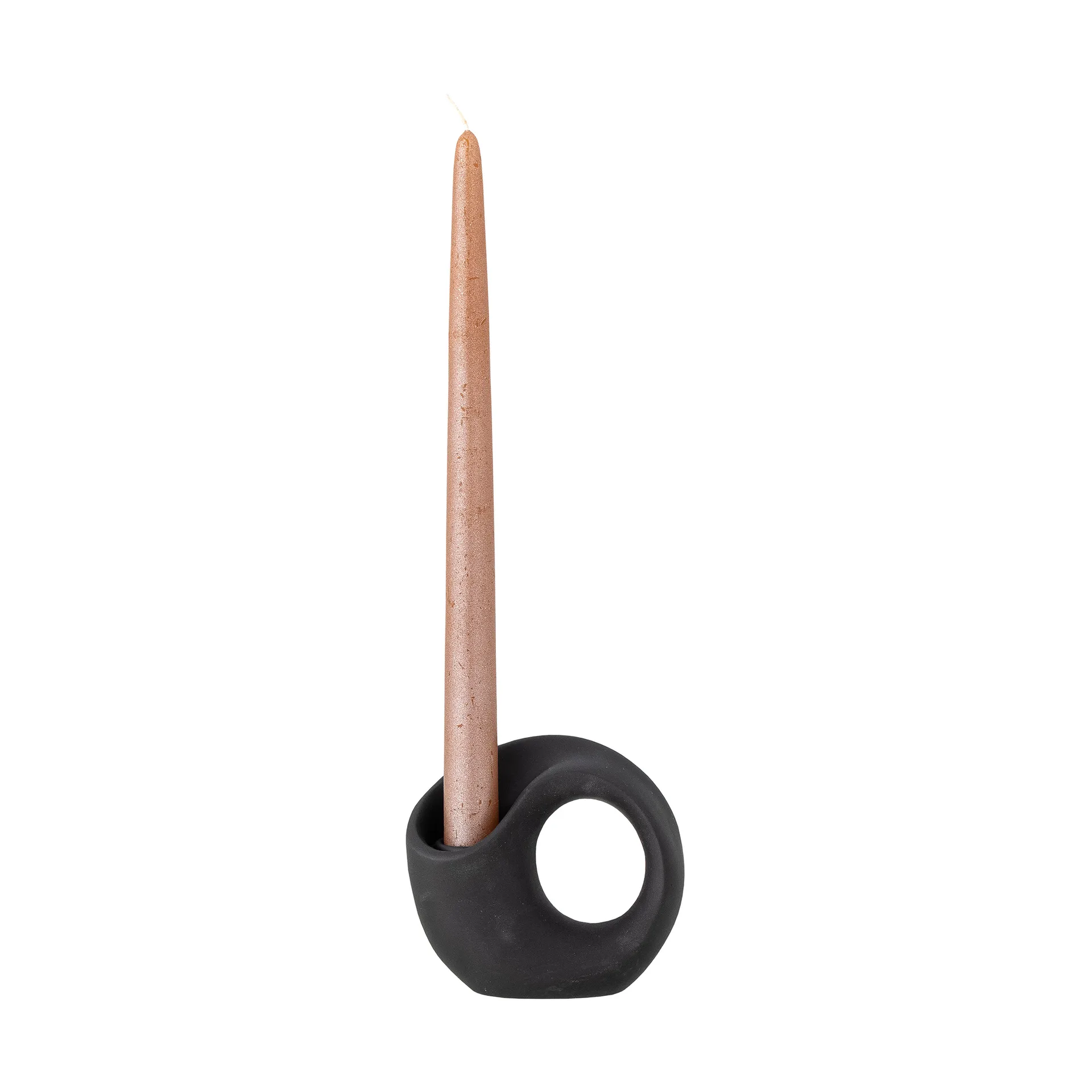Lavinia candle stick, Black Bloomingville