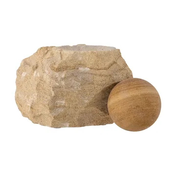 Leoak decoration 2 pieces - Sandstone - Bloomingville