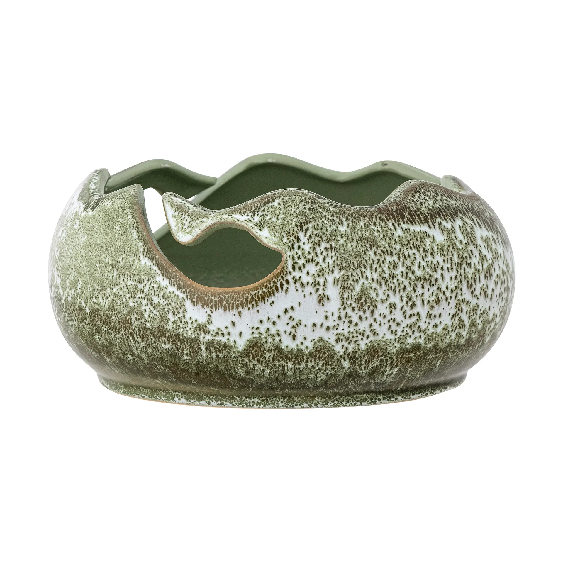 Leonas Deco decorative bowl Ø25,5 cm, Green Bloomingville