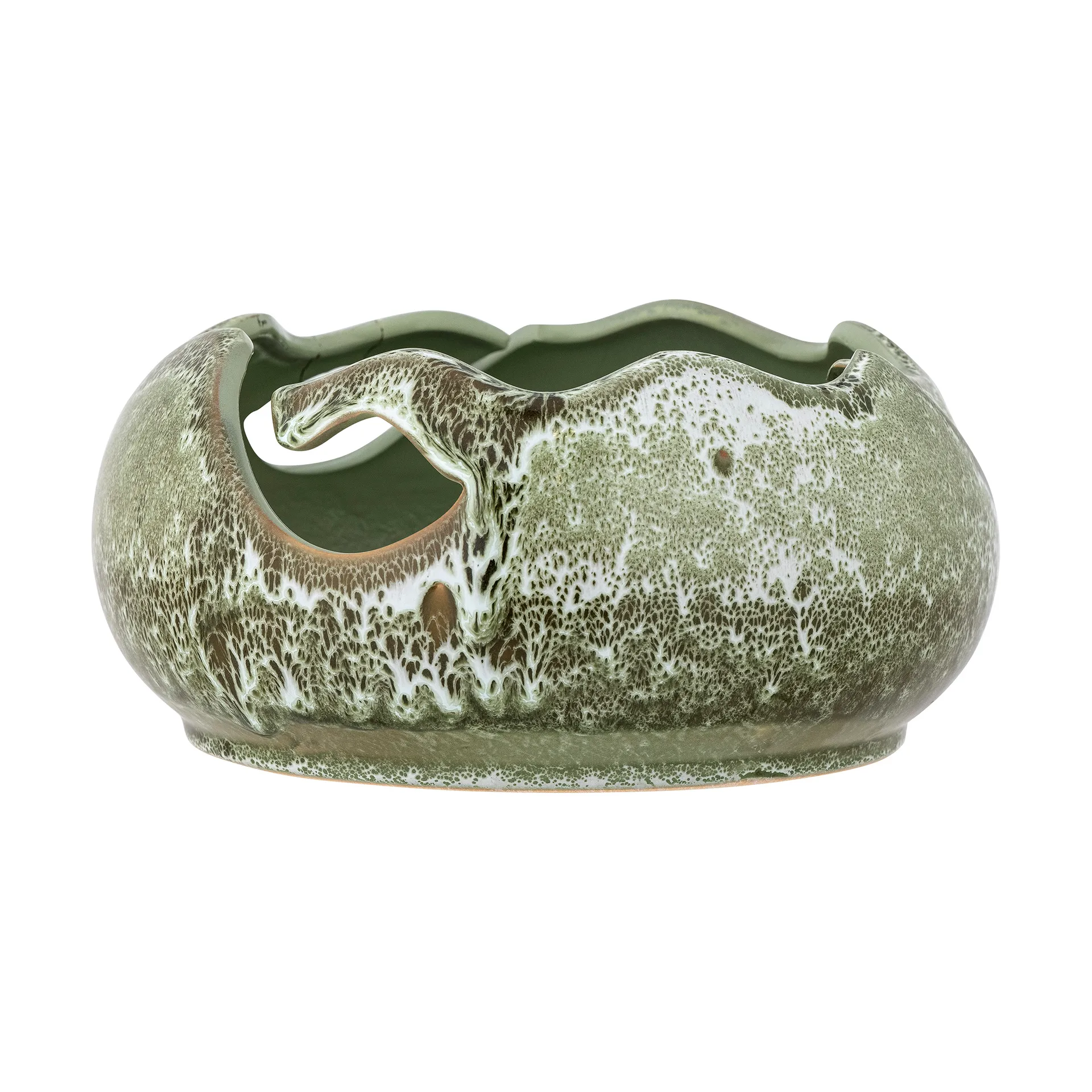Leonas Deco decorative bowl Ø25,5 cm, Green Bloomingville
