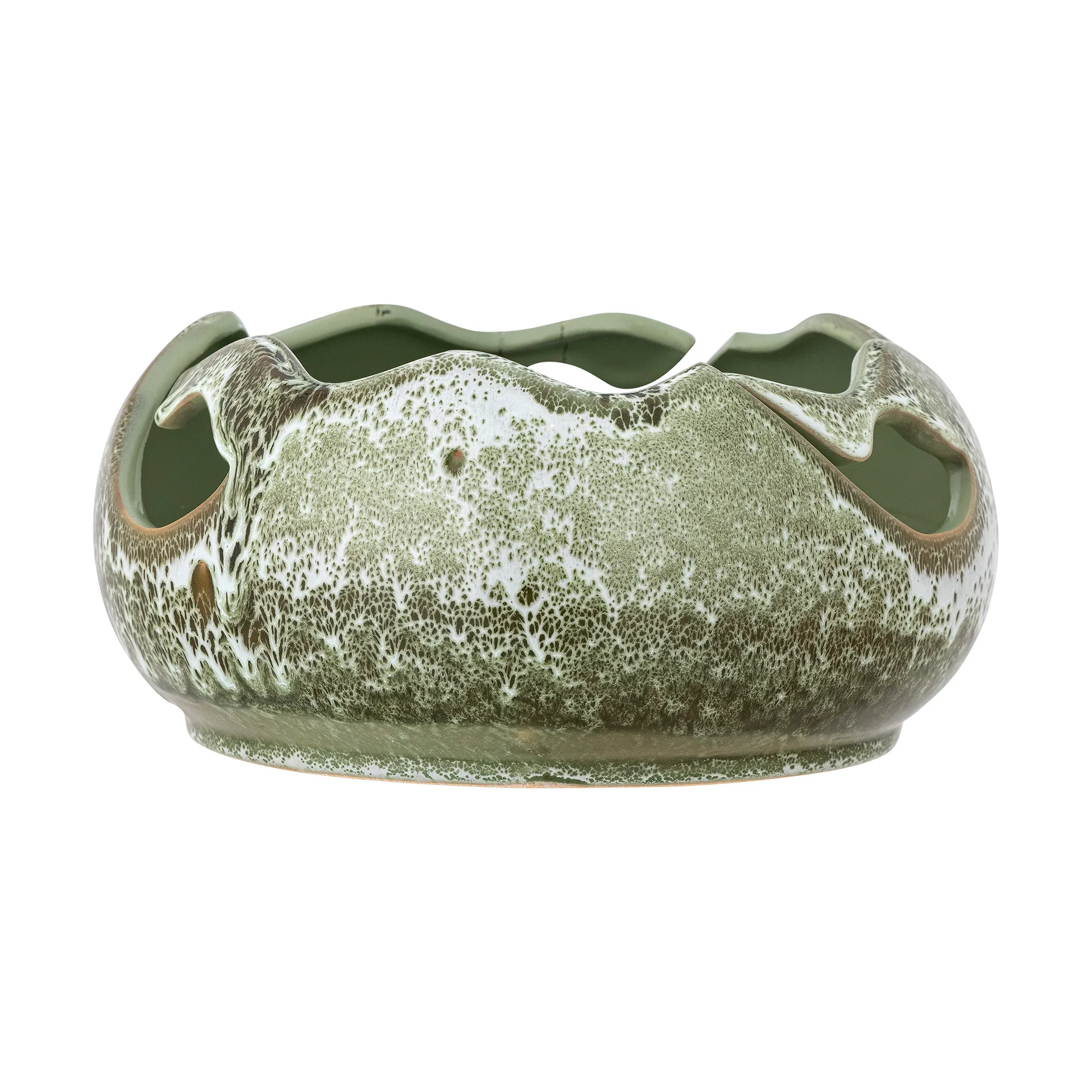 Leonas Deco decorative bowl Ø25,5 cm, Green Bloomingville