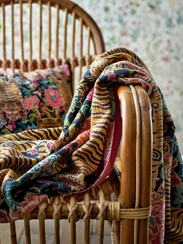Lester throw blanket - Multi, 152x127 cm - Bloomingville