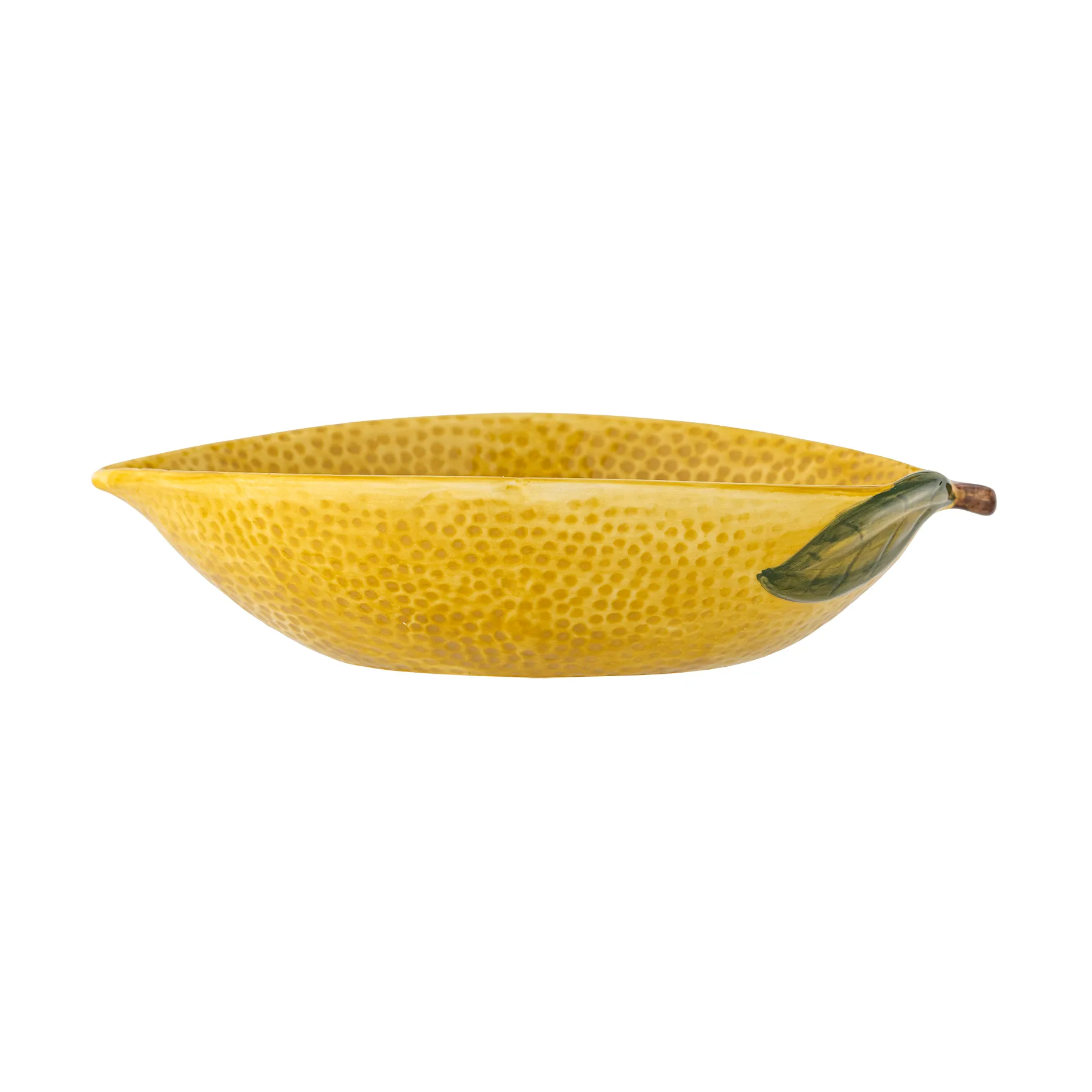 Limone bowl 26x18 cm, Yellow Bloomingville