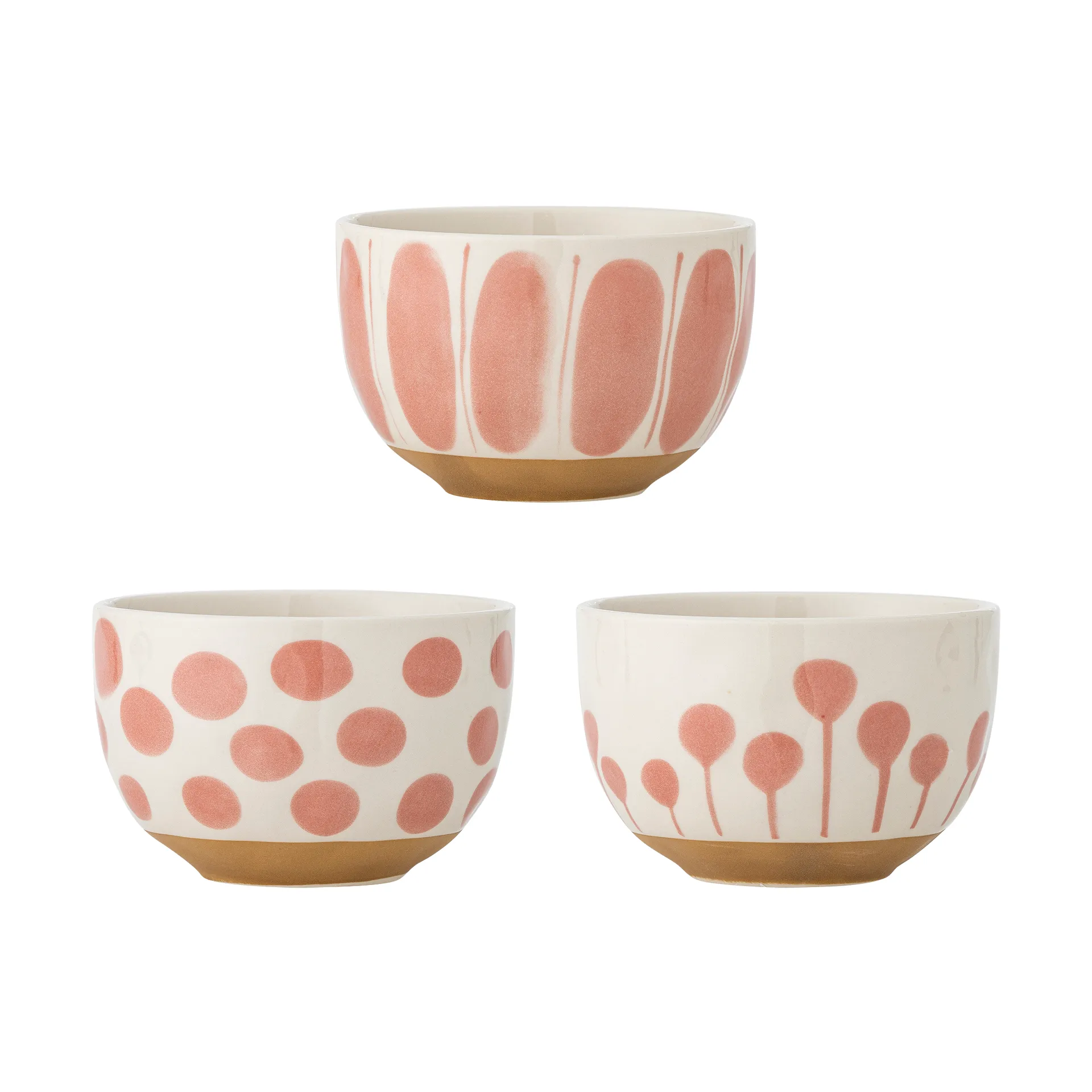 Linora bowl 58 cl 3 pieces, Rose Bloomingville