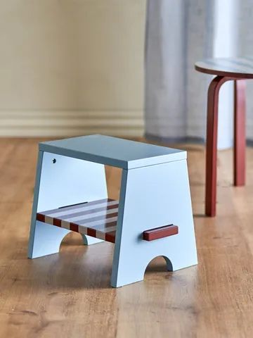 Liova stool - Blue, 39x38 cm - Bloomingville