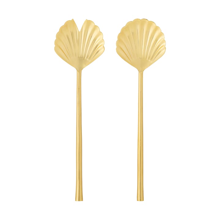 Loreta salad cutlery 2 pieces - Gold - Bloomingville