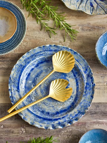 Loreta salad cutlery 2 pieces - Gold - Bloomingville
