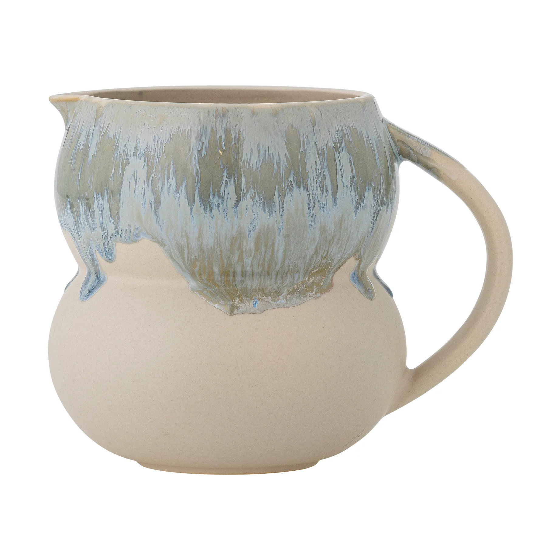Luna milk jug 1.5 L, Blue Bloomingville