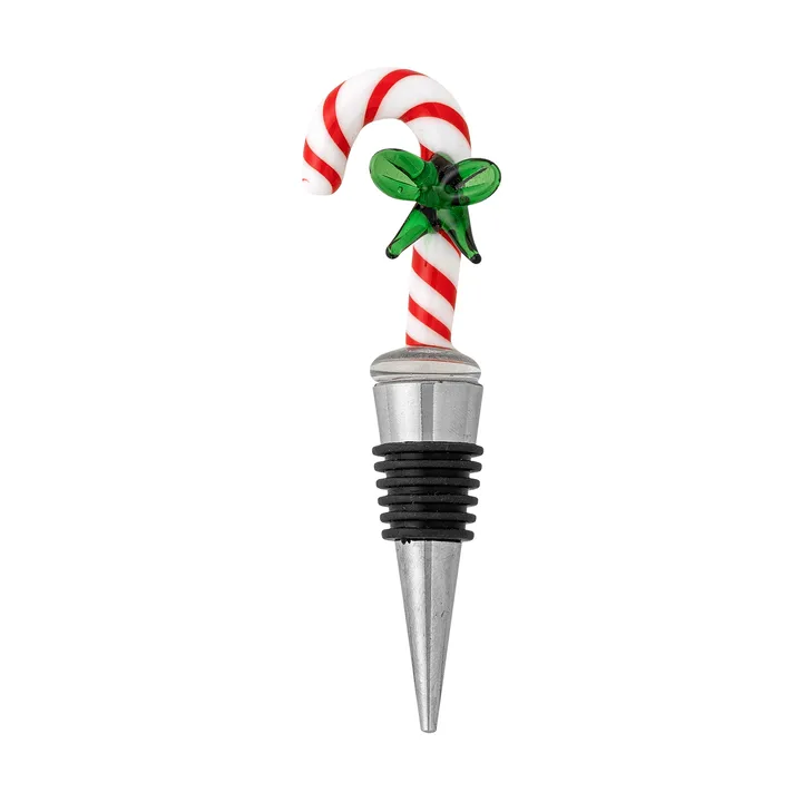 Lynn wine stopper - Candy cane - Bloomingville