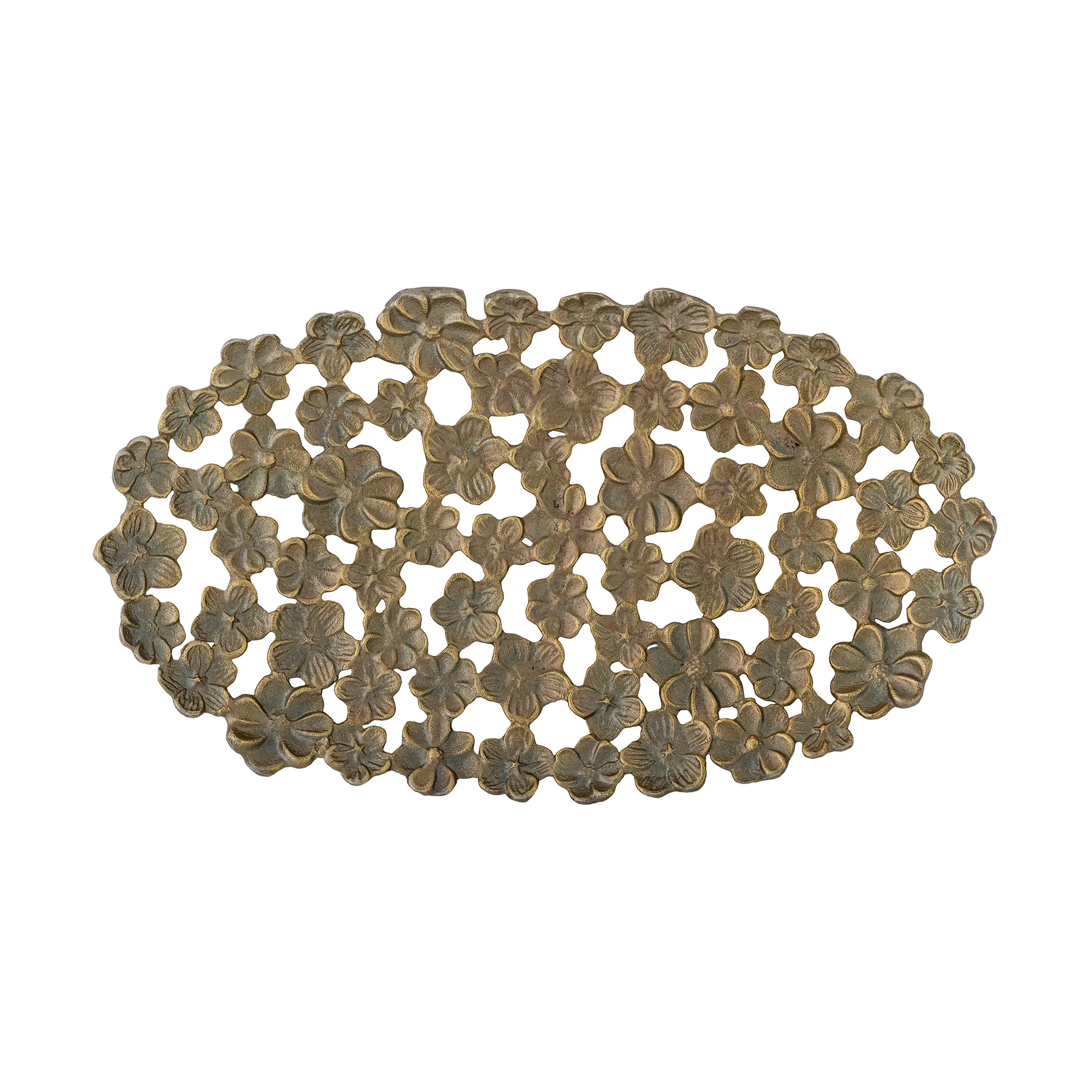 Micha decorative tray 25x43.5 cm, Gold Bloomingville